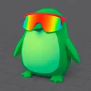 Pong The Penguin logo