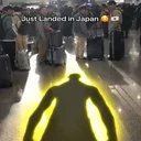 Just Landed In Japan logo