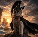 The Odyssean Cat logo