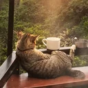 The Chill Cat logo