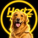 The Hertz Dog logo