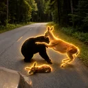 The Heroic Deer logo