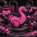 🦩 🦩 logo